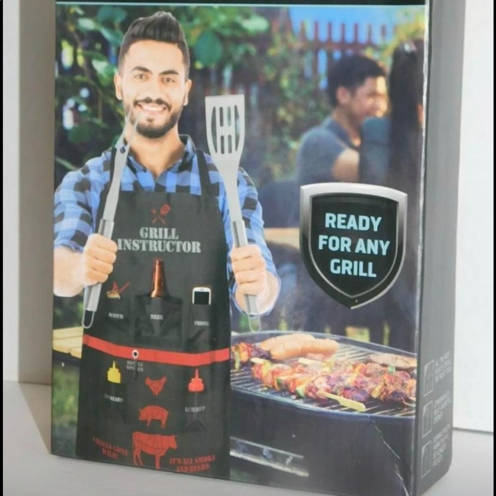 New Sharper Image Grill Instructor’s Apron